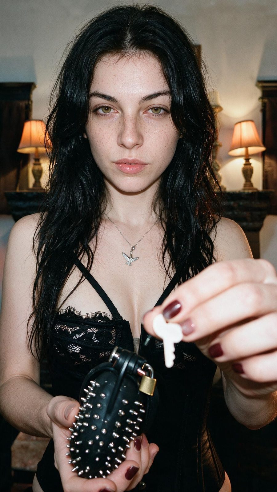 Chastity device, key held by Lara Nutty
